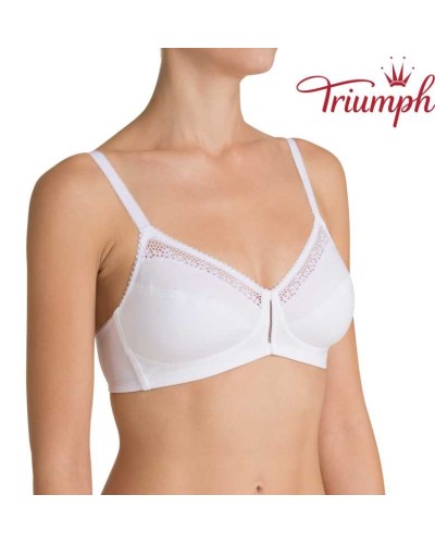 Triumph Elegant Cotton N Sujetador sin Aros para Mujer