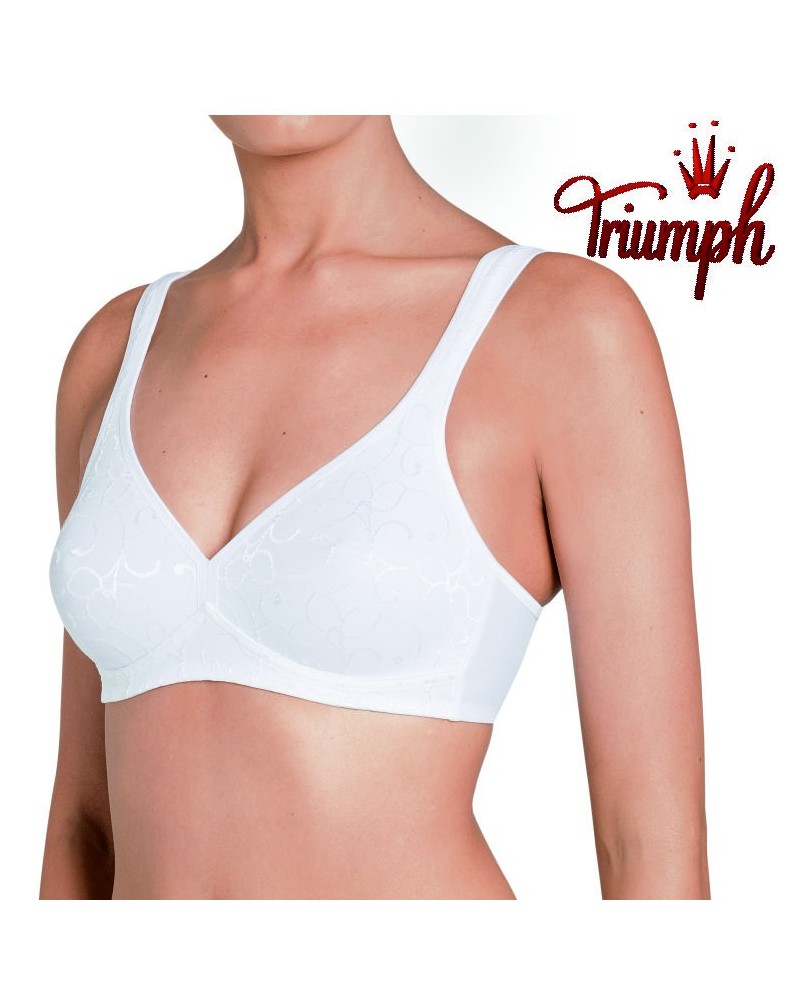 Triumph Elegant Cotton N Sujetador sin Aros para Mujer